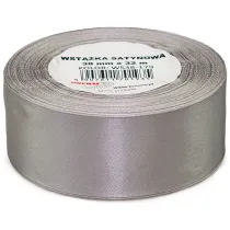 Brewis Wst��ka satynowa srebrna 38mm x 32m