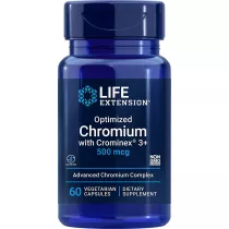 Life Extension Optimized Chromium with Crominex 3+ Suplement diety 60 kaps.