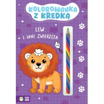 MALOWANKA LEW KREDKA ZS