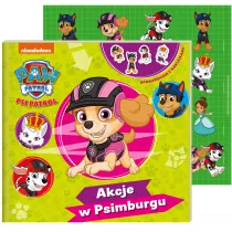 Psi Patrol. Opowiadania z naklejkami. Akcje w Psimburgu