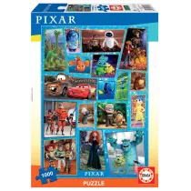 Puzzle 1000 el. Bohaterowie bajek Disney Educa