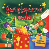 �wi�teczne cuda. Ksi��ka z puzzlami