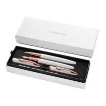 Pelikan Zestaw Jazz Noble Elegance Pearl: pi�ro wieczne + pi�ro kulkowe