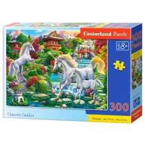 Puzzle 300 el. Unicorn Garden Castorland