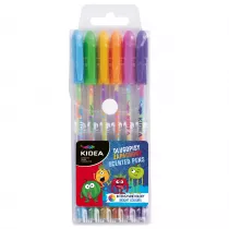 Derform D�ugopisy �elowe pastelowe 6 szt.