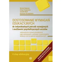 Dostosowanie wymaga� edukacyjnych II etap edukacyjny