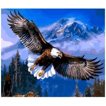 Titanum Mozaika diamentowa 5D - Orze� 40x30cm