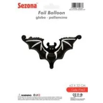 Balon Halloween Nietoperz 62x32cm