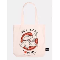 Torba bawe�niania I love pierogi be�owa