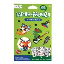 Tatua�e zmywalne mini Tattoo Palooza - Rock Ooly