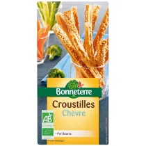 Bonneterre Paluszki z ciasta francuskiego z mas�em i serem kozim 100 g Bio