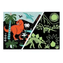 Puzzle wiecce w ciemnoci Dinozaury 5+ Mudpuppy