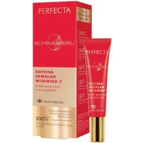 Perfecta Klinika Wieku krem pod oczy i na powieki Kofeina, Skwalan i Witamina C 15 ml