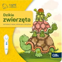 Czytaj z Albikiem. Dzikie zwierzta. Interaktywna mwica ksika