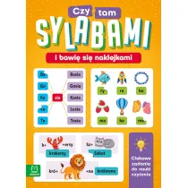 Czytam sylabami i bawi si naklejkami