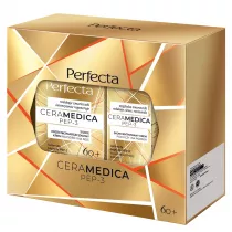 Perfecta Zestaw Ceramedica PEP-3  krem do twarzy 60+ + skoncentrowany krem pod oczy i na powieki 2 szt.