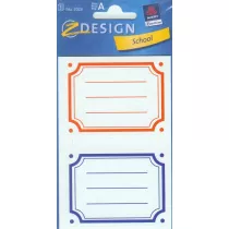 Avery Zweckform Naklejki na ksiki i zeszyty - prostoktne 6 szt.