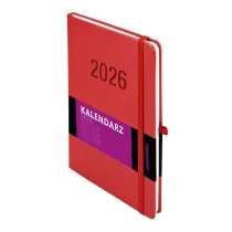 Antra Kalendarz 2026 Memofix B5 TDW czerwony