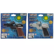 Pistolet metalowy na kapiszony MIX Pisarek