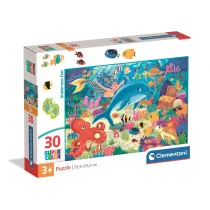 Puzzle 30 Super Kolor Undersea Fun Clementoni