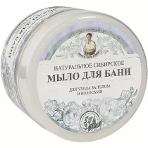 Babuszka Agafia Naturalne syberyjskie biae mydo do pielgnacji ciaa i wosw 500 ml