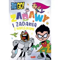 Zabawy i zadania z naklejkami. Modzi Tytani Akcja!