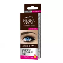 Venita Professional Henna Color Gel �elowa farba do brwi i rz�s 3.0 Brown 30 g