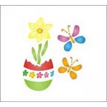 Galeria Hobby Szablon zmywalny wielkanocny 12x15cm