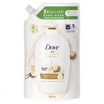 Dove Caring Hand Wash pielęgnujące mydło w płynie Shea Butter & Warm Vanilla Wkłąd uzupełniający 500 ml