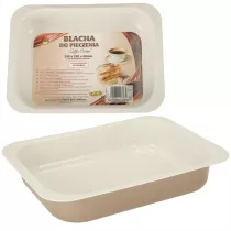 Blacha do pieczenia tortownica forma do ciast wypiekw toczona 29cm x 22cm x 6cm brzowa