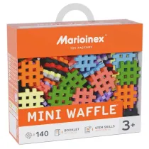 Klocki konstrukcyjne 140 element�w Wafle Mini MARIOINEX 909058