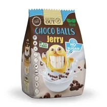Jerry Gluten Out Kulki zbo�owe kakaowe bezglutenowe 375 g