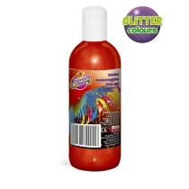Sweet colours Farby plakatowe brokatowe 250ml (6 szt)