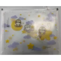 Fresh Teczka A4+ z plastikowym suwakiem Leniwiec P0042