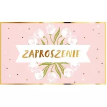 Zaproszenie Urodziny (10szt)