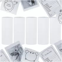 Rolki papier wkad termiczny do mini drukarki 57mm x 4,5m 5 sztuk
