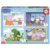 Puzzle 20 + 40 + 60 + 80 �winka Peppa Educa