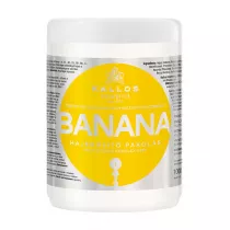 Kallos Banana Fortifying Hair Mask With Multivitamin Complex bananowa maska wzmacniajca do wosw z kompleksem multiwitamin 1 l