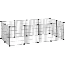 Songmics Wybieg klatka dla maych zwierzt 143 cm