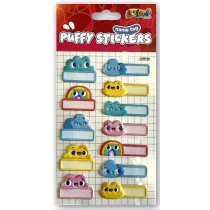 Naklejki Puffy Name Tag Clouds PENMATE