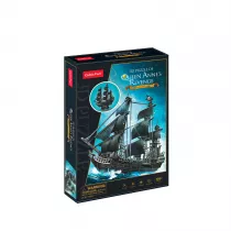 Puzzle 3D 155 el. Okrt piracki Zamsta Krlowej Anny Cubic Fun
