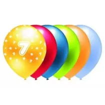 GoParty Balon metalik 7 mix kolor�w 5 szt.