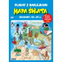 MAPA SWIATA PLAKAT NAKL 96X67 PBH