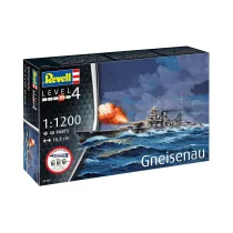 Revell Starter Kit 1:1200 Battleship Gneisenau REV-75181