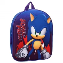 Vadobag Plecak przedszkolny 3D Sonic Prime