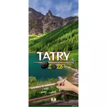 Kalendarz 2025 paskowy szeroki Tatry KPS-V.3