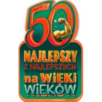 AbCard Kartka okoliczno�ciowa Urodziny 50