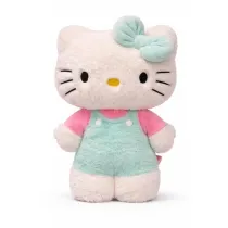 Hello Kitty Fluffy Plusz Zielona 40cm Durabo