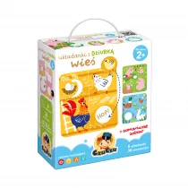 Puzzle CzuCzu Ukadanki z dziurk. Wie Bright Junior Media