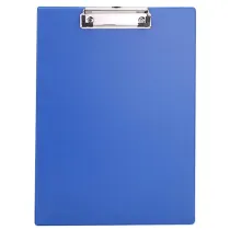 Deska z klipem A4 niebieska DELI